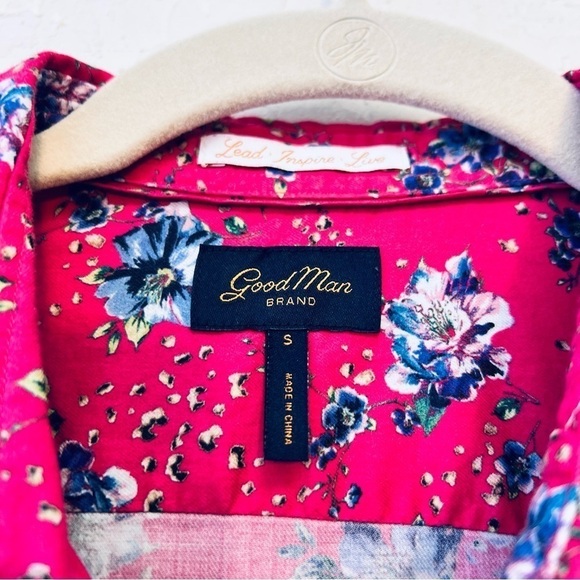 The Good Man Brand ON POINT SLIM FIT SHORT SLEEVE BUTTON-UP Shirt - Picture 6 of 10